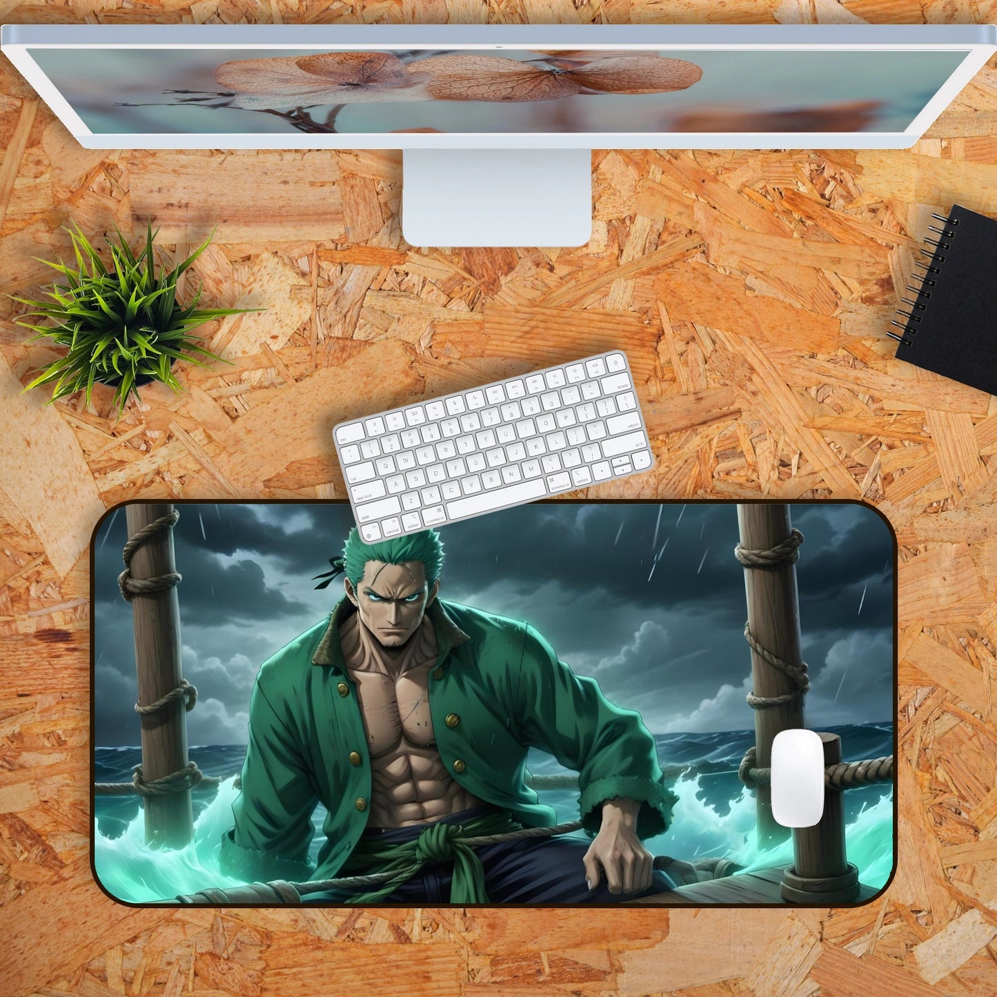Anime Edition Zoro One Piece Gaming Deskmat 1
