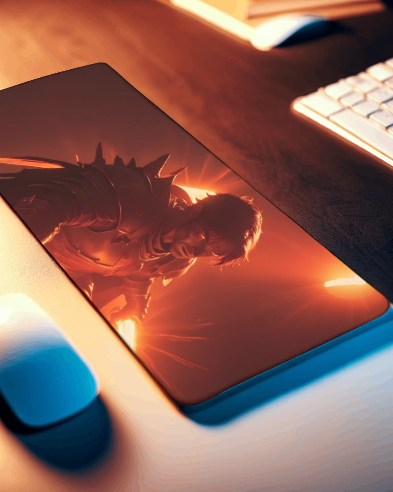 Anime Edition Warrior Gaming Deskmat 1