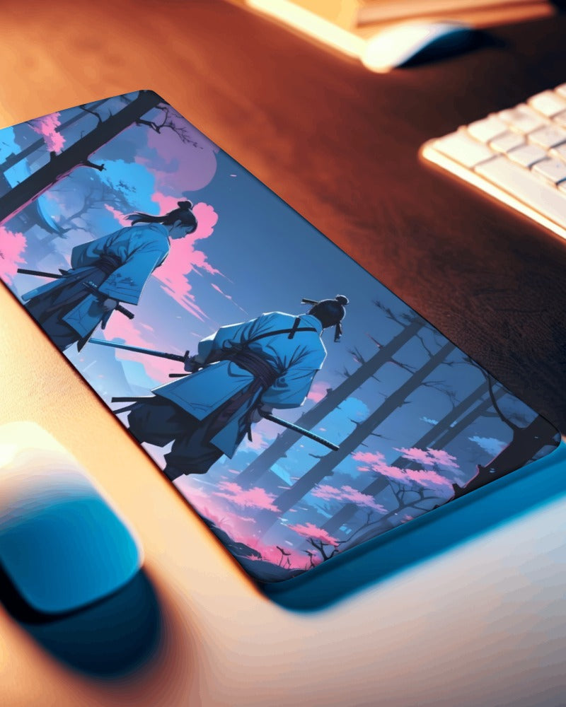 Anime Edition Two Swordsman Gaming Deskmat