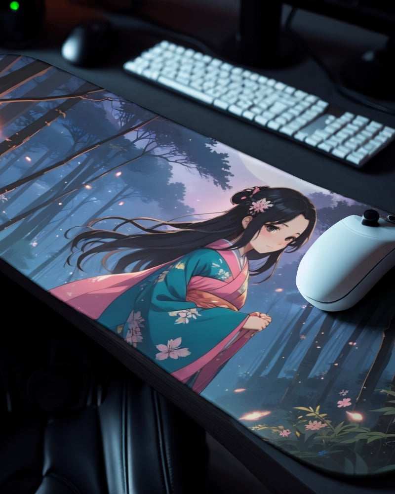 Waifu Edition Anime Girl Gaming Deskmat 2