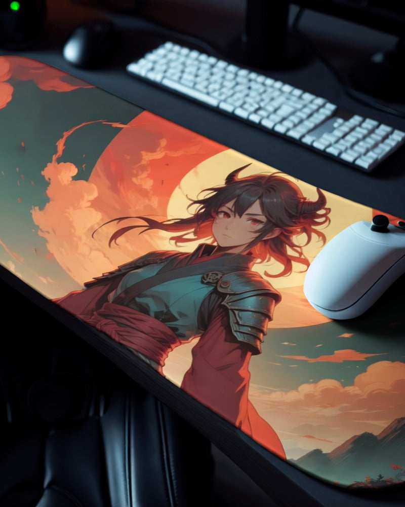 Anime Edition Demon Girl Gaming Deskmat