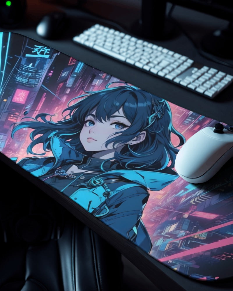 Waifu Edition Anime Girl Gaming Deskmat 3