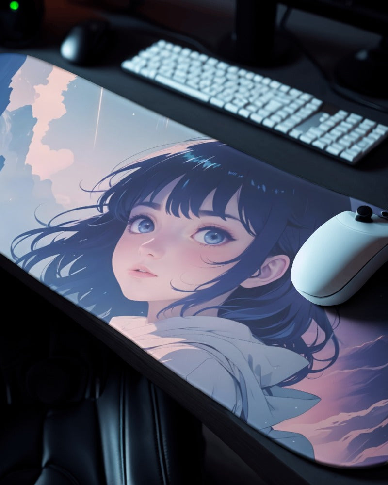 Waifu Edition Anime Girl Gaming Deskmat 4