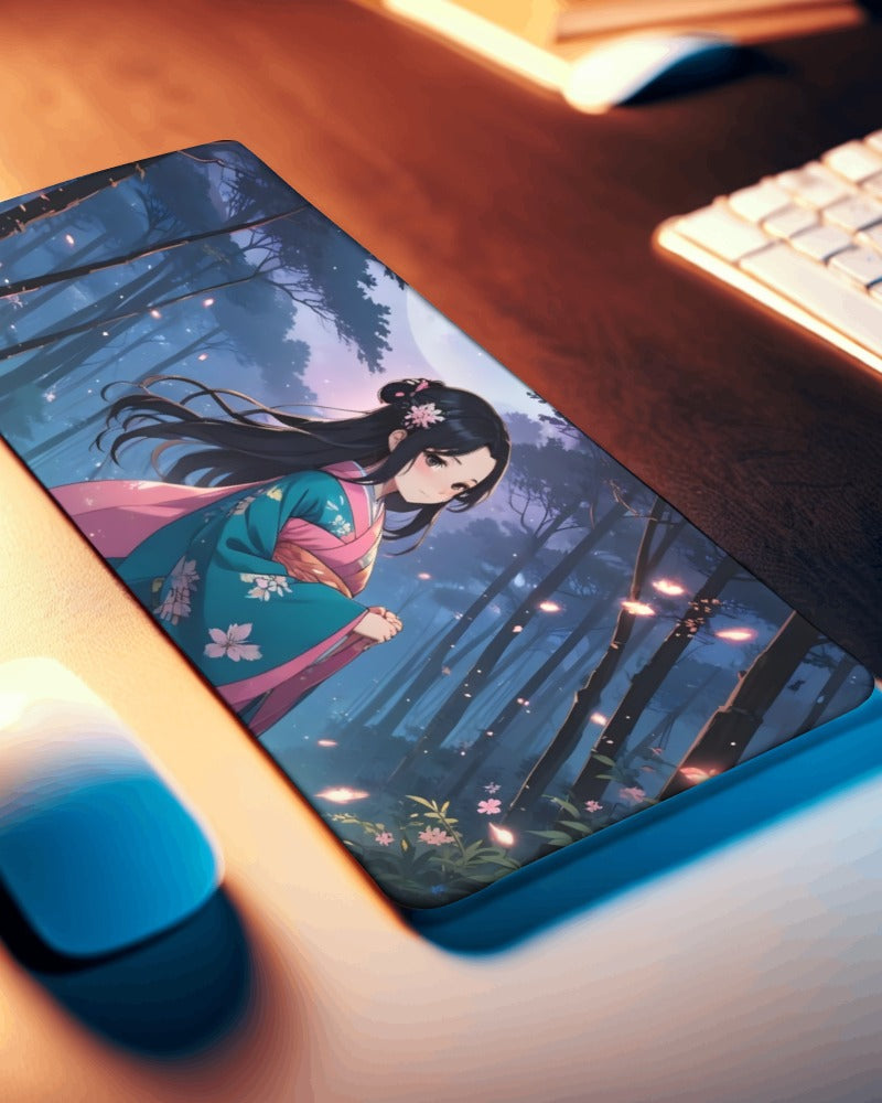 Waifu Edition Anime Girl Gaming Deskmat 2