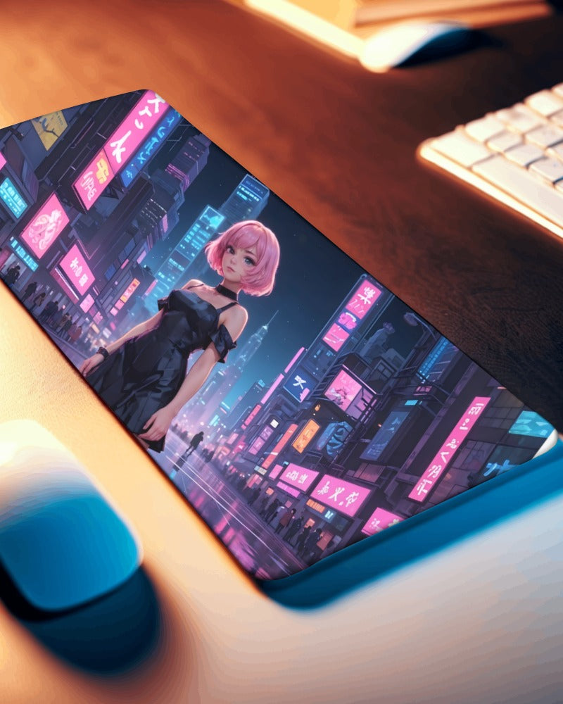 Waifu Edition Anime Girl Gaming Deskmat 6