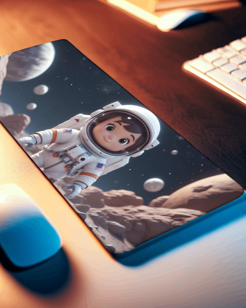 Pookie Edition Kid Astronaut Gaming Deskmat